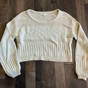 LA Hearts Sweater - Women’s Cozy White